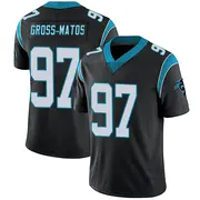 Black Youth Yetur Gross-Matos Carolina Panthers Limited Team Color Vapor Untouchable Jersey
