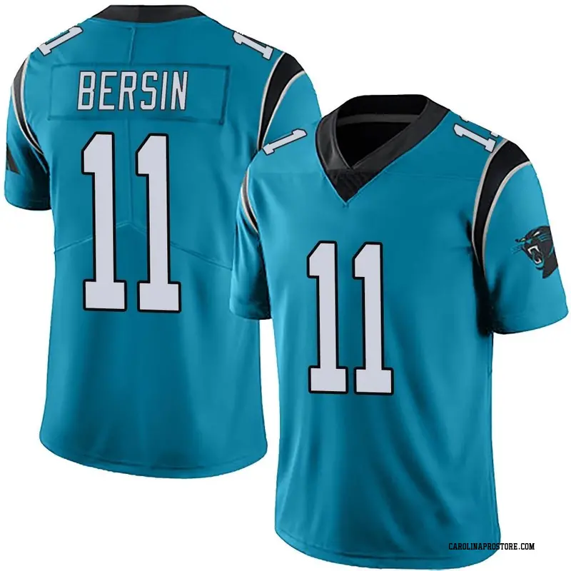 Blue Men's Brenton Bersin Carolina Panthers Limited Alternate Vapor Untouchable Jersey