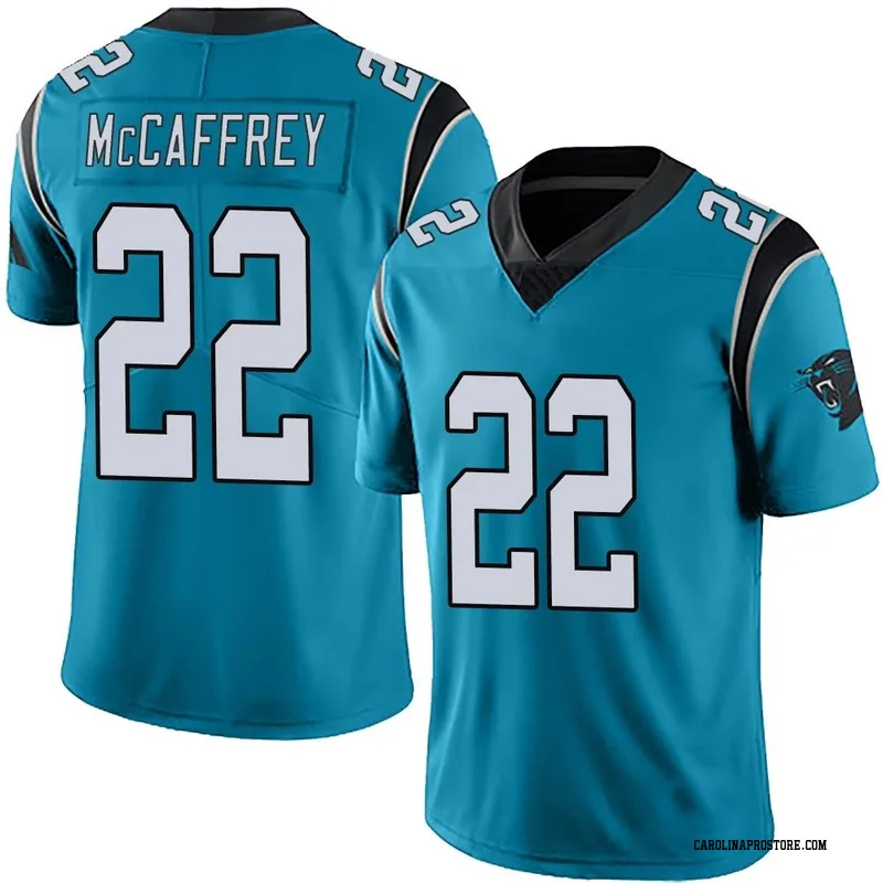 mccaffrey blue jersey