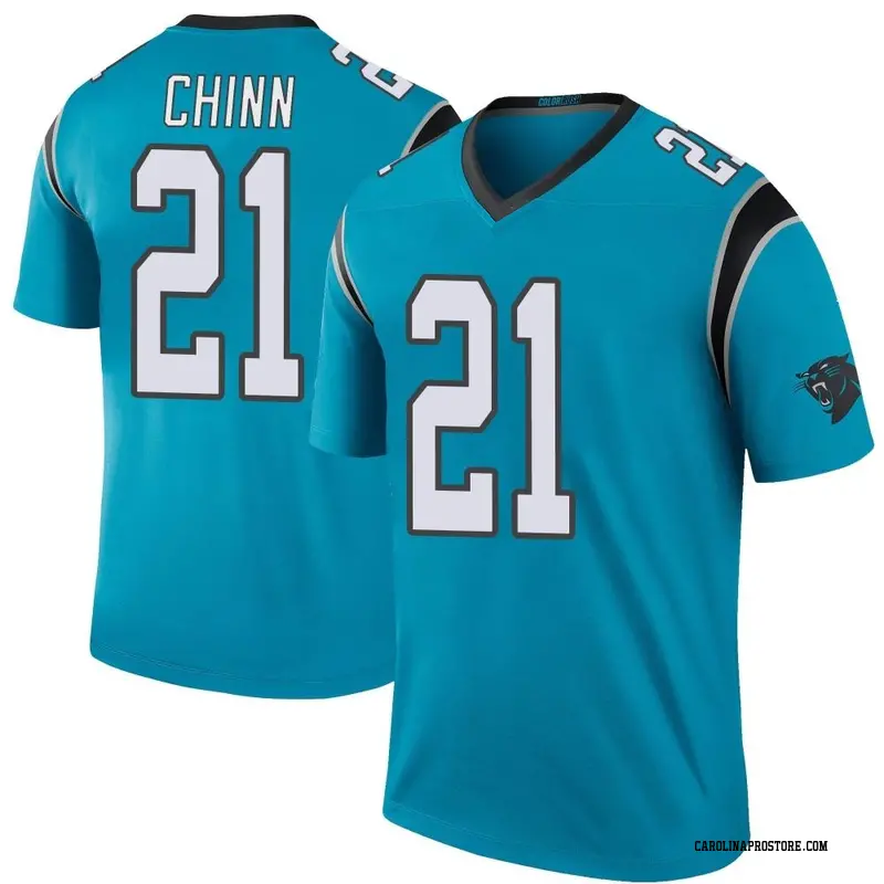 Blue Men's Jeremy Chinn Carolina Panthers Legend Color Rush Jersey